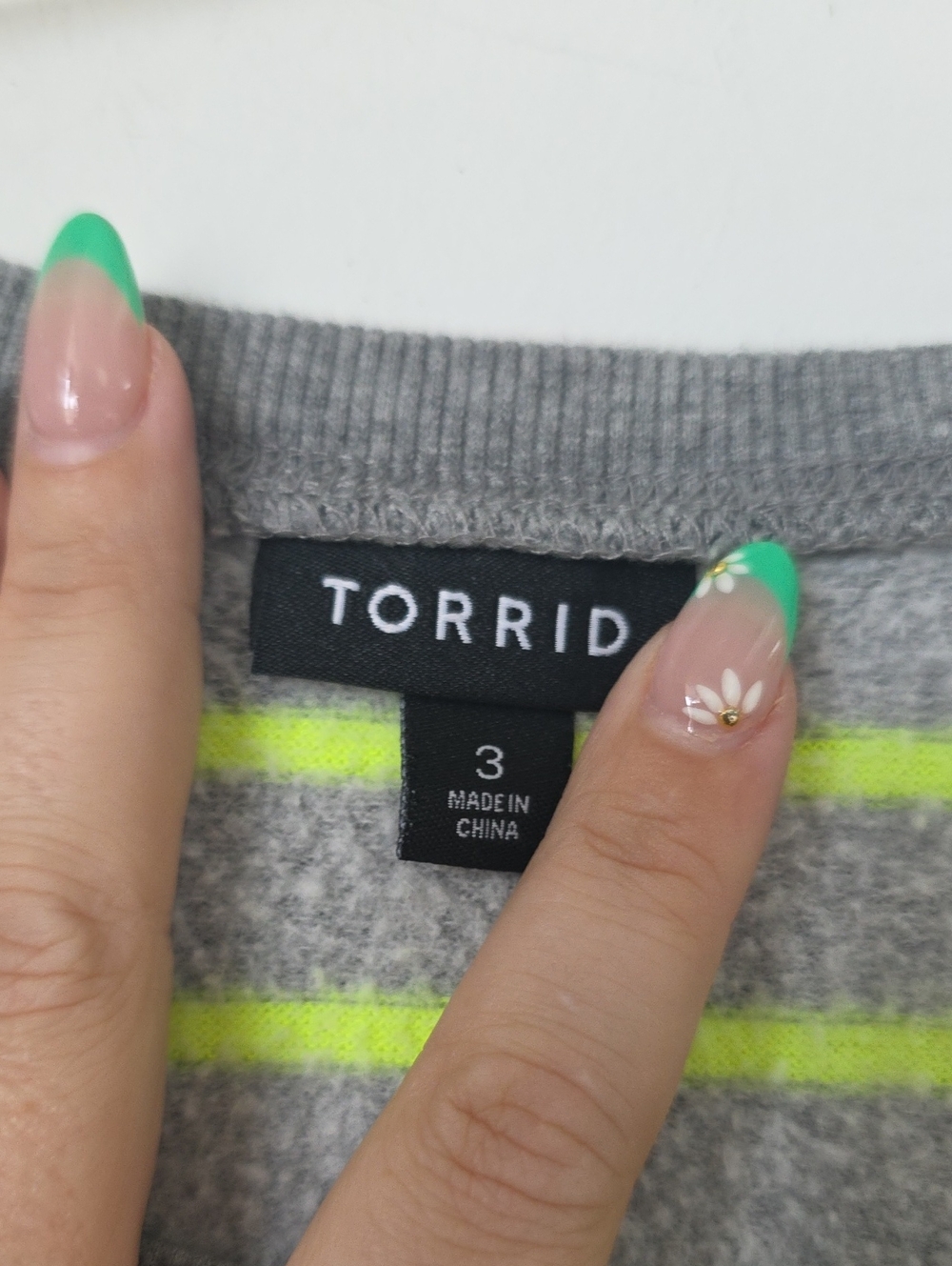 torrid Striped Lightweight Sweater 3x - Picture 4 of 5